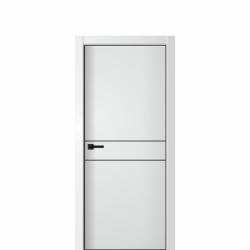 Дверное полотно LIST Line-2 вайт глухое 2000*400 мм