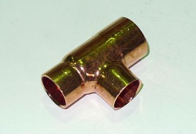 Тройник медный VIEGA переходной 28*22*22 мм Тройник медный VIEGA переходной 28*22*22 мм