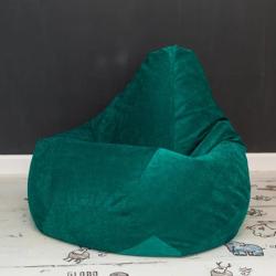 Кресло-мешок DREAMBAG Микровельвет Зеленый 85*125 см
