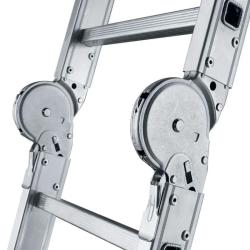 Лестница АЛЮМЕТ трансформер 4 х 4 ступеней