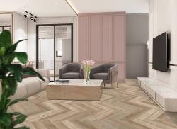 Виниловый ламинат NOVENTIS Herringbone Дуб Лилль 640*128*4.5 мм