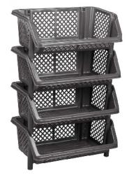 Этажерка АЛЬТЕРНАТИВА 4 секции М6530