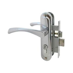 Замок врезной СТАНДАРТ 103/50 СР Хром