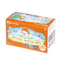 Гирлянда Нить TDM 8 режимов мультиколор 10 м