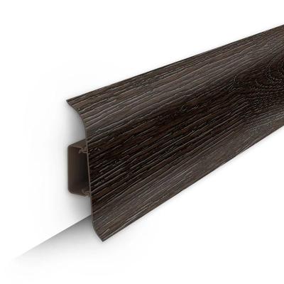 Плинтус пластиковый ИДЕАЛ Классик 303 Венге темный 2200*70*22 мм
