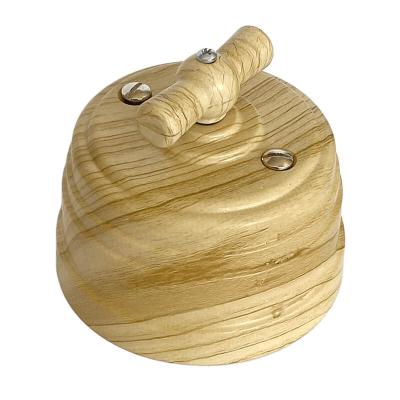 Выключатель ТМ МЕЗОНИНЪ Усадьба 1 клавиша проходной сосна GE30404-11