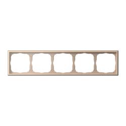 Рамка SYSTEME ELECTRIC Art Gallery 5 постов песочный GAL001205