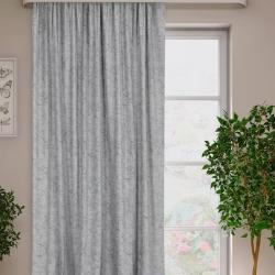 Штора РОСТЭКС Бархат Серый 200*270 см