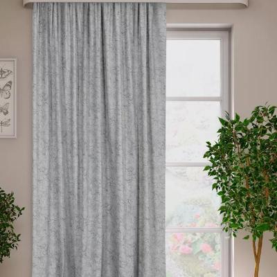 Штора РОСТЭКС Бархат Серый 200*270 см