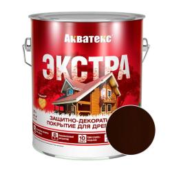Декоративный антисептик АКВАТЕКС Экстра Палисандр 2,7 л 
