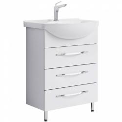 Тумба с раковиной AQWELLA Allegro 65 напольная 