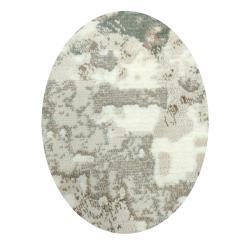Ковер ПАНАМА 9078А - GREY / WHITE овал размер 2,0*2,9 м