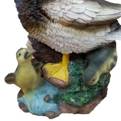 Фигурка для водоема Селезень с утятами