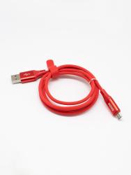 Кабель USB OXION красный OX-DCC333RD