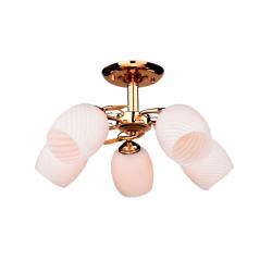 Люстра ЛИГА СВЕТА 11607 FGD/5 Золото