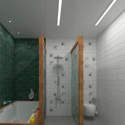 Декор KERLIFE Smalto Mare bianco 1 15*15 см
