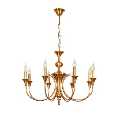 Люстра ARTE LAMP Collinetta A4094LM-8PB Медь