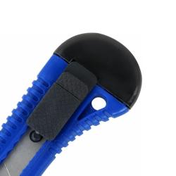 Нож канцелярский Everyday 18мм с фиксатором европодвес в асс /STAFF/