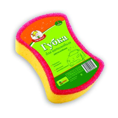 Губка для автомобиля УМНИЧКА Good Way Двухслойная MPU0700