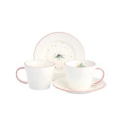 (АКЦИЯ) Чайный набор на 2 пер. 4пр 240мл WINTER STORY /Lefard/