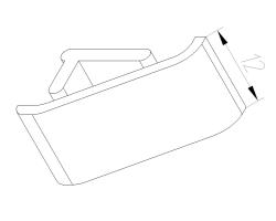 Набор для бордюра K-STUDIO 2 см