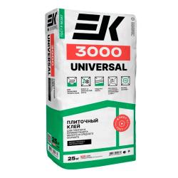 Плиточный клей EK 3000 Universal C1 25 кг