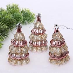 Набор елочных украшений СЕРПАНТИН Shine Magic tree 6*10,4 см