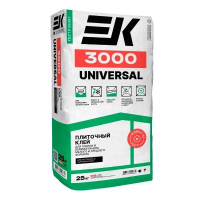 Плиточный клей EK 3000 Universal C1 25 кг