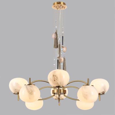 Люстра ODEON Fiolent 5432/8 Бронза