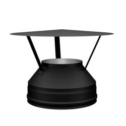 Зонт-сэндвич FERRUM Blackside AISI 430 0,8 мм 115/200 мм