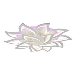 Люстра ЛАЙТ СФЕРА 3016/10+5N WT+RGB Белый