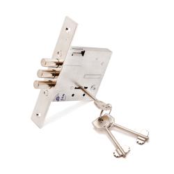 Замок врезной ПРОСАМ 8-6 Хром