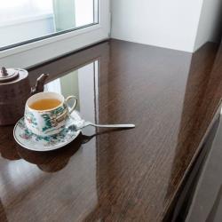 Подоконник акриловый КРИСТАЛЛИТ Венге глянцевый 0,6 м