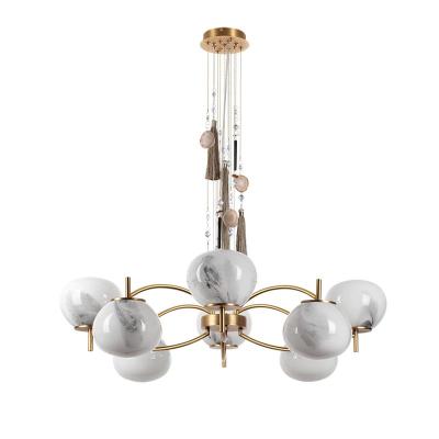 Люстра ODEON Fiolent 5432/8 Бронза