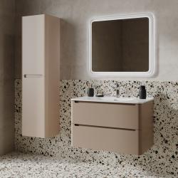 Тумба с раковиной IDDIS Edifice 80 капучино