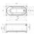Ванна акриловая RADOMIR Виктория экран 160*70 см