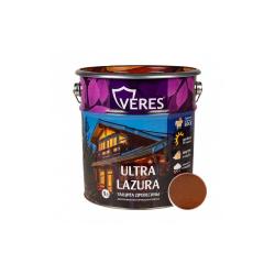 Декоративный антисептик VERES Ultra Lazura №8 Дуб темный 9 л