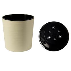 Горшок пластиковый ЛИВИНГРИН Вега Ванильный 10,2 л