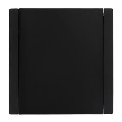 Переключатель IEK Forte&Piano 1 клавиша черный FP-V12-0-10-1-K02