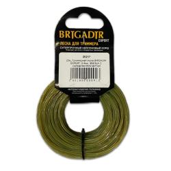 Леска для триммера витая звезда с сердечником 2,4 мм 25 м