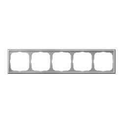 Рамка SYSTEME ELECTRIC Art Gallery 5 постов алюминий GAL000305
