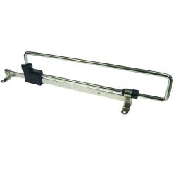 Вешалка выдвижная хром 400 мм