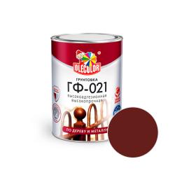 Грунт OLECOLOR ГФ-021 Красно-коричневый 6 кг