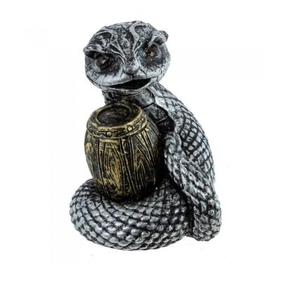 807546 Фигурка декоративная РЕМЕКО "Змея" (5*7*17см)