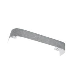 Карниз Монолит-70мм 2-х рядн. с/п 2,0 цв.светло-серый /LEGRAND/