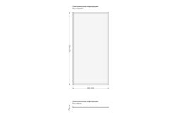 Душевое ограждение МЕТАКАМ 180 см 