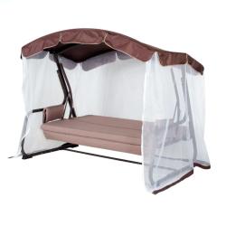 Качели садовые УДАЧНАЯ МЕБЕЛЬ Тропикана Шоколад 209*127*166 см