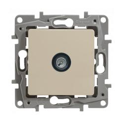 Механизм розетки телевизионной LEGRAND Etika TV звезда слоновая кость 672351