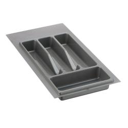 Ложемент пластиковый серый в базу 350 мм