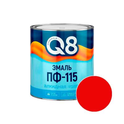 Эмаль FORMULA Q8 ПФ-115 Красный 1,8 кг